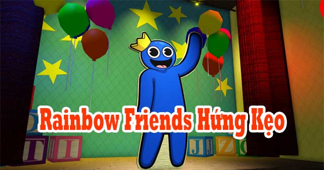 Rainbow Friends hứng kẹo