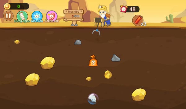 Móc kéo và đào những khối vàng lớn có giá trị