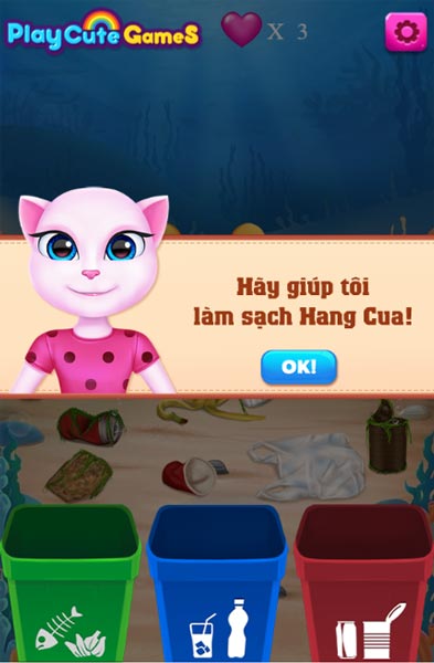 Làm sạch môi trường dưới biển sâu