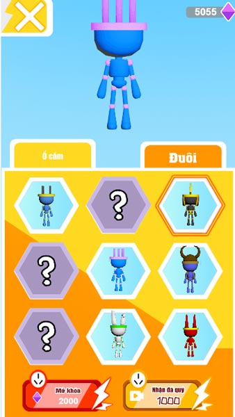 Các mẫu Skin của ổ cắm, giắc cắm điện trong Shop cửa hàng