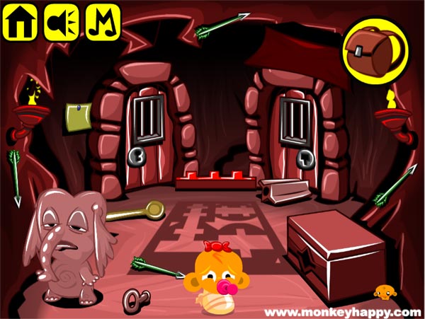 Chơi game Chú khỉ buồn 711 - GameVui