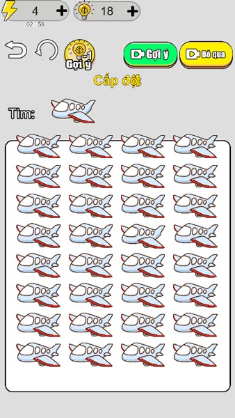 Tìm điểm khác biệt trong ảnh