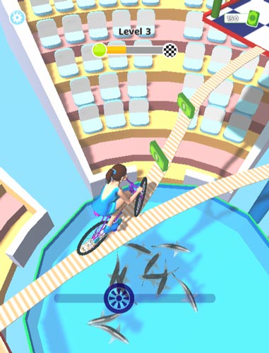 Bình tĩnh để di chuyển sang trái phải phù hợp