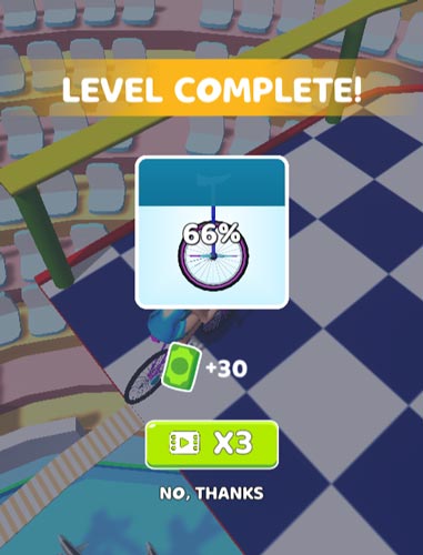 Hoàn thành cấp độ