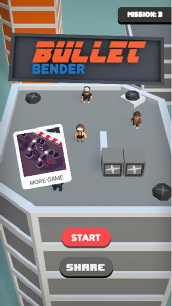 Chơi game Điều khiển đường đạn - GameVui