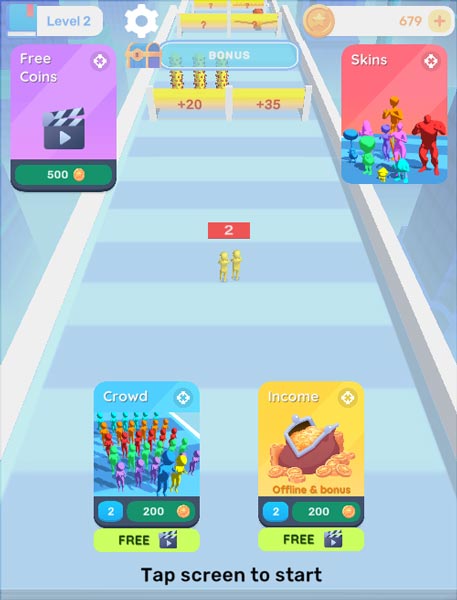 Chơi game Điều khiển đám đông 2 - GameVui