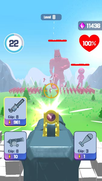 Tiếp tục đương đầu với nhiều đội quân người que Stickman khác