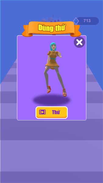 Dùng thử Skin người mẫu Catwalk