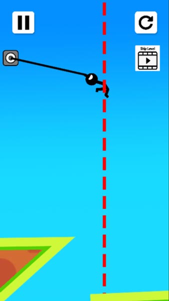 Giúp người que Stickman về đến vạch đích