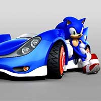 Sonic lái xe