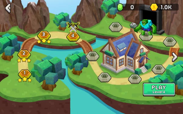 Rất nhiều thử thách ở nhiều loại bản đồ khác nhau