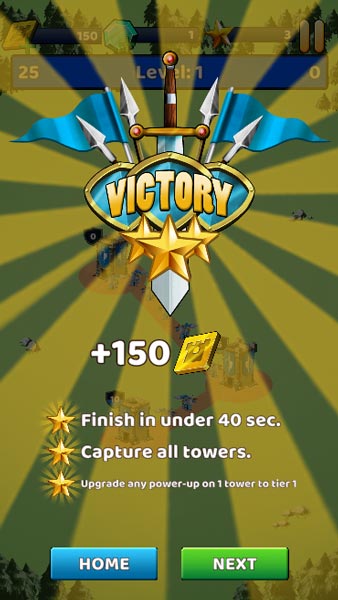 Cố gắng đạt đủ tối đa 3 ngôi sao mỗi trận