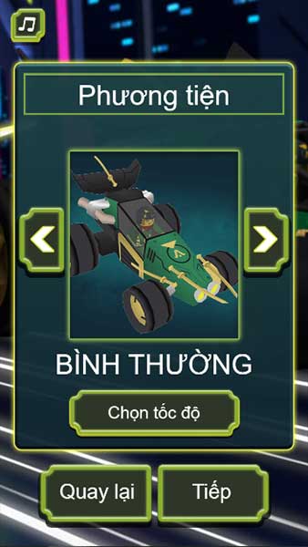 Chọn phương tiện