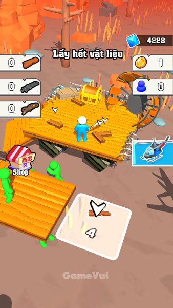 Di chuyển đến những chiếc bè gỗ gặp nạn khác