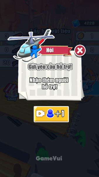 Cần thêm sự hỗ trợ từ trực thăng