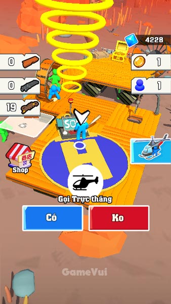 Gọi trực thăng cứu hộ ngay lập tức