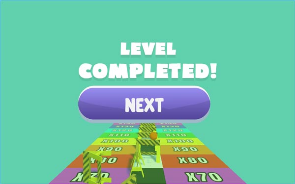 Hoàn thành level thử thách