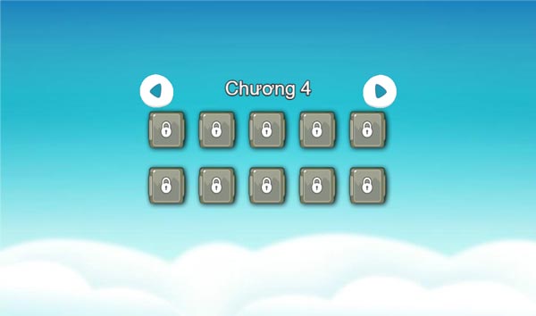 Trò chơi Ultraman phiêu lưu có 4 chương tương ứng 40 level cấp độ