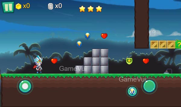 Điều khiển Siêu nhân điện quang di chuyển khéo léo