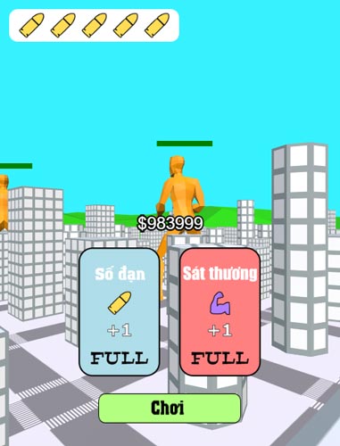 Chơi game Bắn hạ người khổng lồ 2 - GameVui