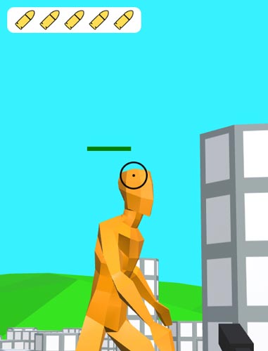 ưu tiên bắn trúng vào phần đầu để nhanh chóng hạ gục chúng