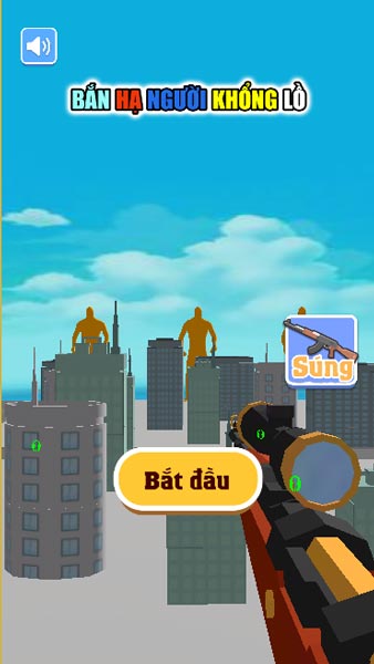 Chơi game Bắn hạ người khổng lồ - GameVui