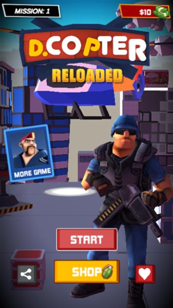 Chơi game Bảo vệ trực thăng - GameVui