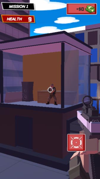 Đứng trên trực thăng và bắn súng tiêu diệt kẻ địch