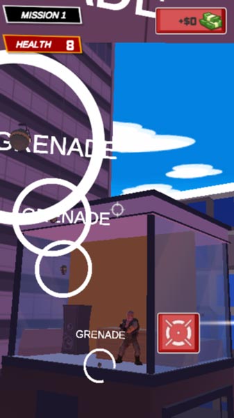 Ném lựu đạn khi gặp tình huống nguy hiểm