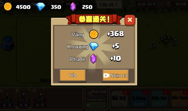 Giành chiến thắng trên chiến trường