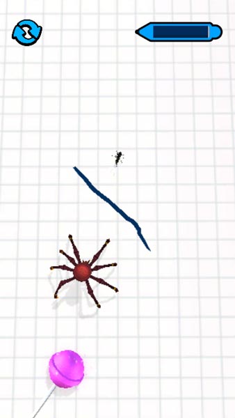 Mục tiêu là đến vị trí của cây kẹo Candy