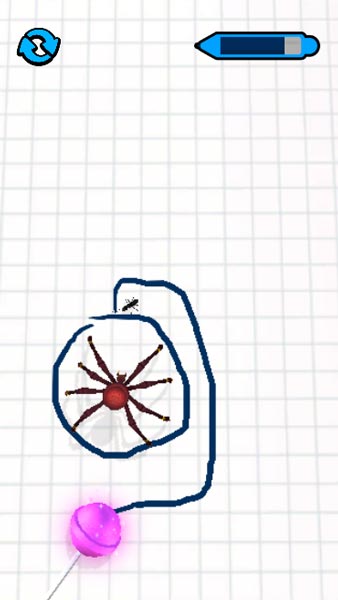 Đồng thời tránh khỏi loài vật săn mồi khác như Nhện