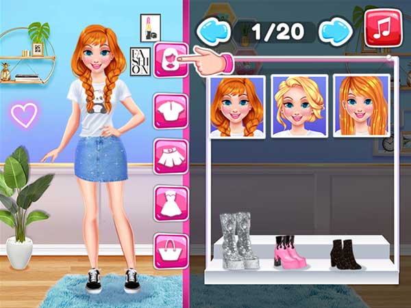 Chọn trang phục cho Anna