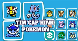 Tìm cặp hình Pokemon