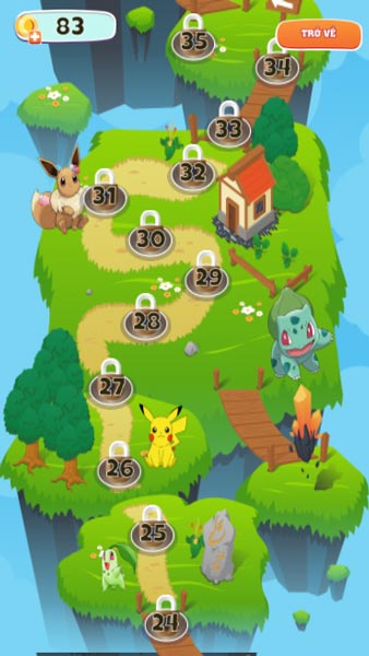 Có gần 40 level cấp độ để thử thách người chơi