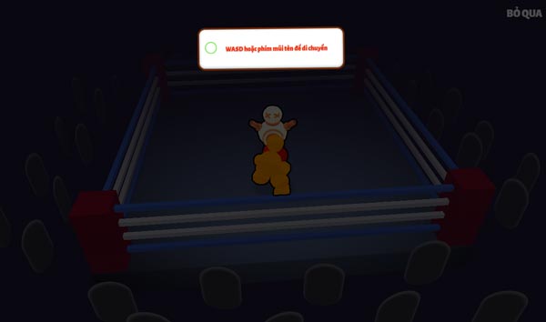 Hướng dẫn điều khiển nhân vật