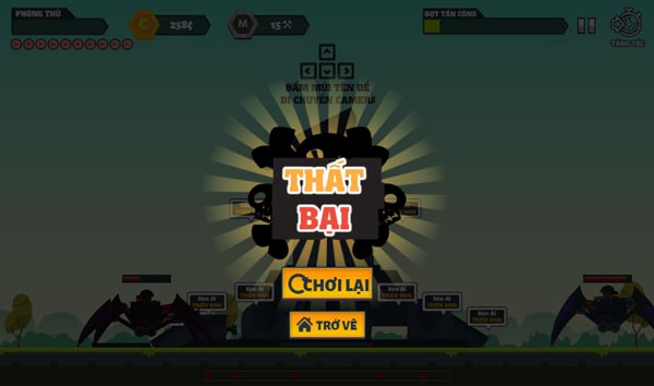 Cố gắng đừng để căn cứ GameVui thất thủ