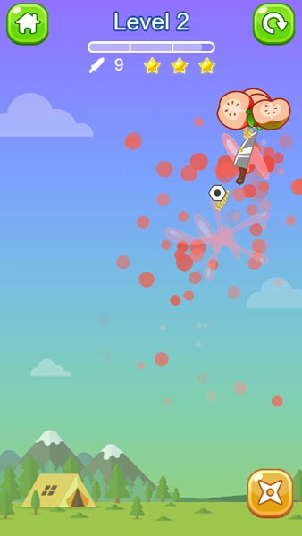 Phá vỡ tất cả các loại hoa quả trái cây có trên màn hình