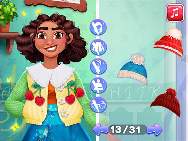 Chọn phụ kiện cho Moana