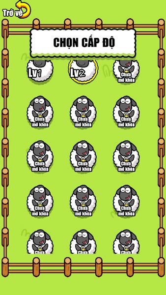 Rất nhiều cấp độ để thử thách khả năng giải đố IQ