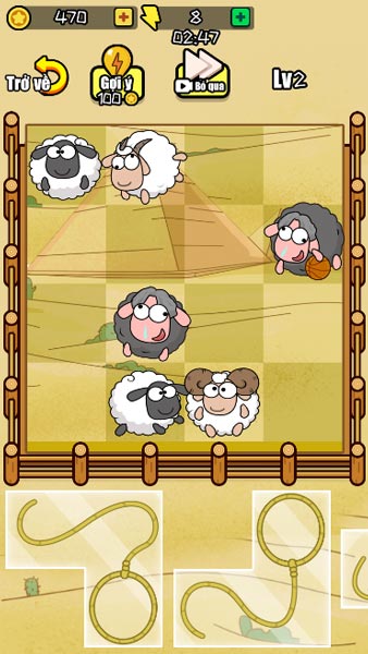 Làm sao để ngăn chặn được những chú cừu này?