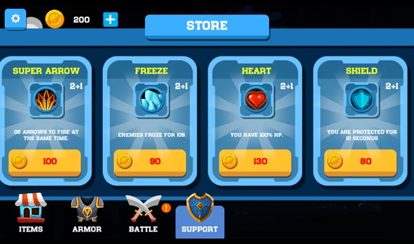 Vật phẩm buff tăng sức mạnh trong trận chiến đấu