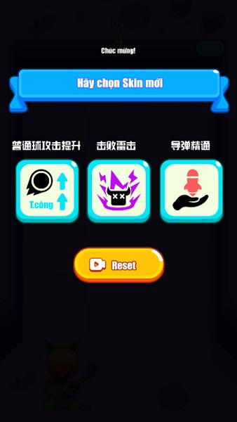 Nhận buff tăng sức mạnh trong trận chiến