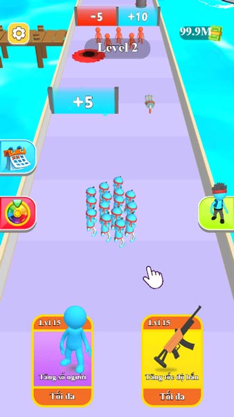 Chơi game Điều khiển đám đông 3 - GameVui