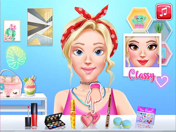 Trang điểm cho Blondie