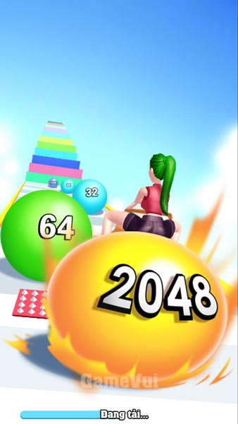 Chơi game Bóng nảy 2048 - GameVui