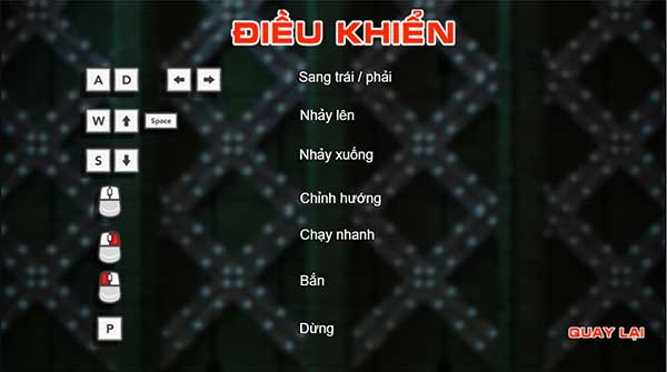 Hướng dẫn điều khiển