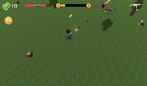 Bắn súng và tiêu diệt quái vật Huggy Wuggy từ xa