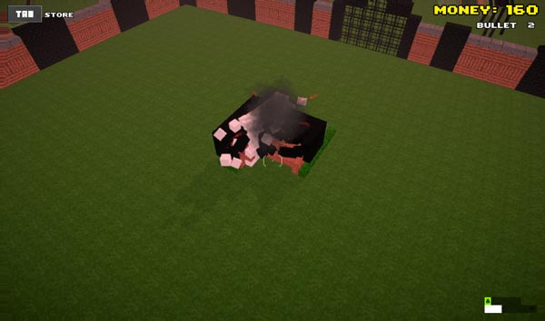 Cảnh tượng nhảy lên cao và phá hủy các khối Block Minecraft sẽ như thế nào?