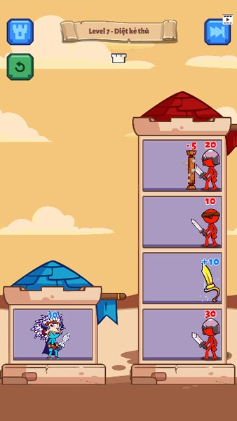 Chế độ leo tháp Công thành chiến